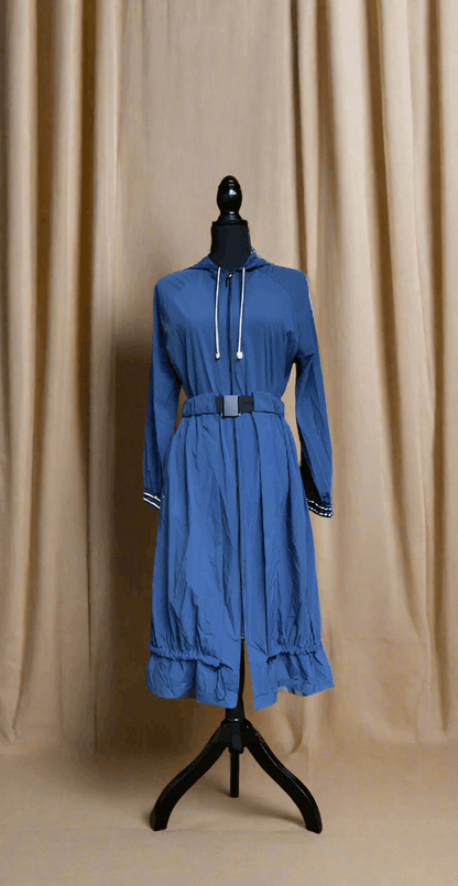 Emerald Raiment Tunic Reflective Sporty Tunic Blue - bf-discount-20 fall rain sporty spring Summer '24 TK Collection TK Summer '24 Collection tunic turkish